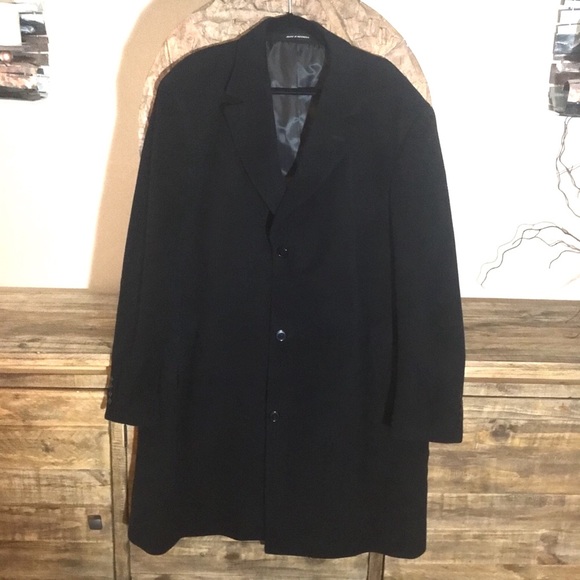 Weatherproof Jackets \u0026 Coats | Mens Weatherproof Cashmere and Wool Blend Coat | Color: Black | Size: 48 Regular | Nadianbailey's Closet